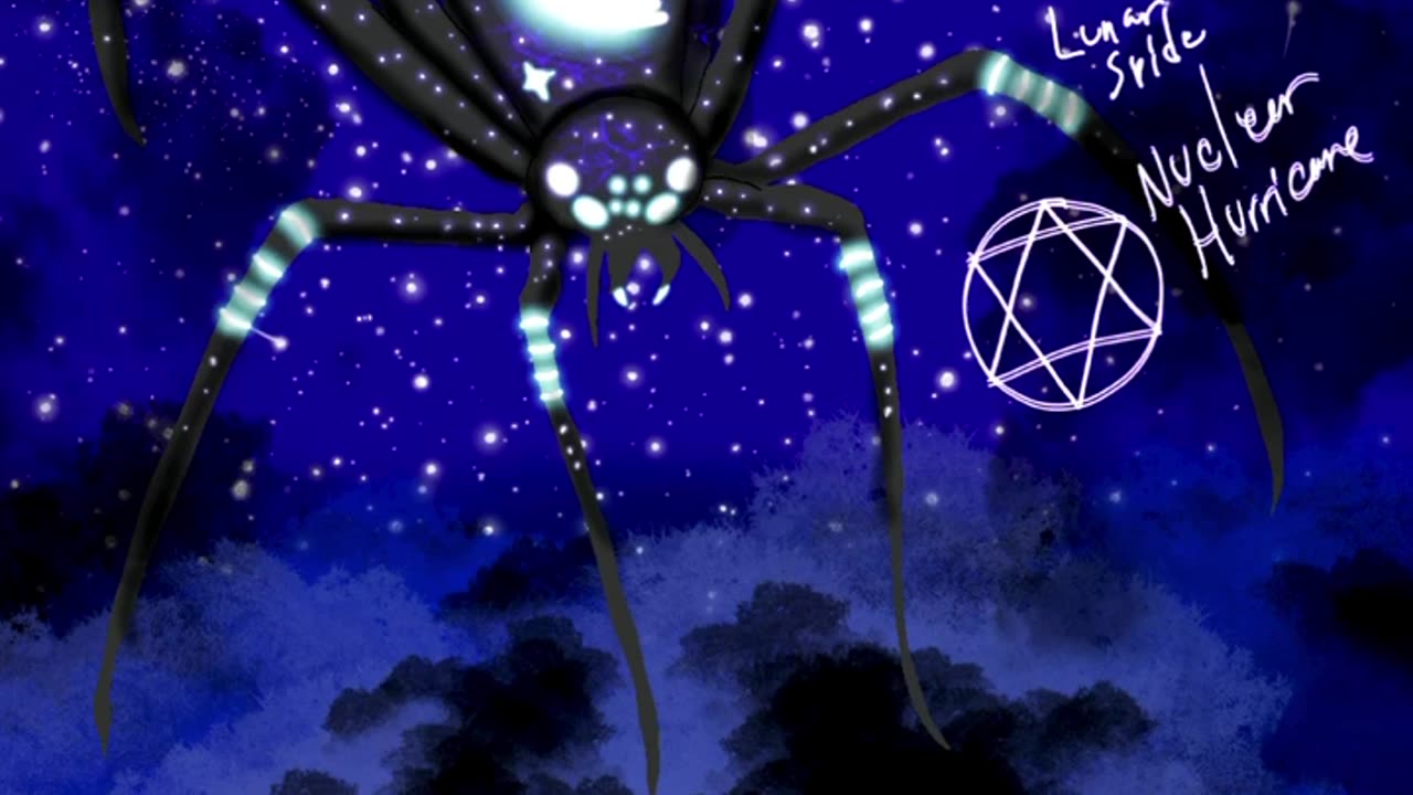 Speedpaint the lunar spider titan in the titans mod cosmic Webber