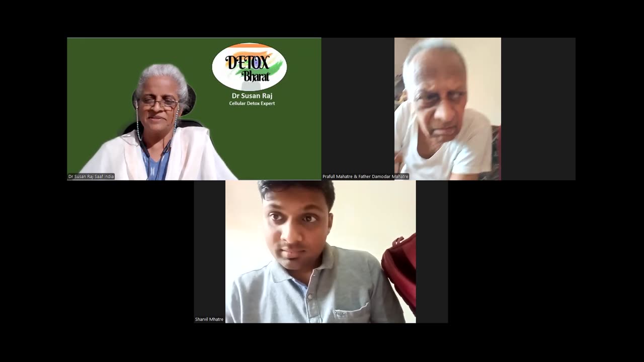 Shirvil Mhatre with Dr Susan Raj for Health Consultancy