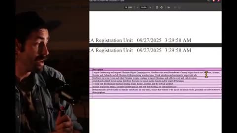 Ian Carroll ~ Super suspicious TPUSA Start