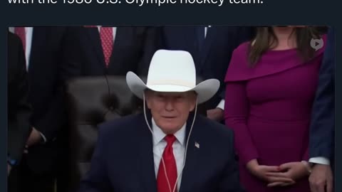 Trump White Cowboy Hat