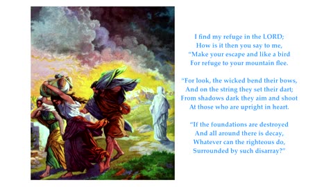 Psalm 11 in full. Tune: Herongate
