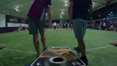 11.6.25 NTCX TCL Cornhole, A league - Match 1 game 1 of 2