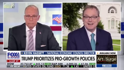 The economy is undergoing a "really profound" change: Trump's economy