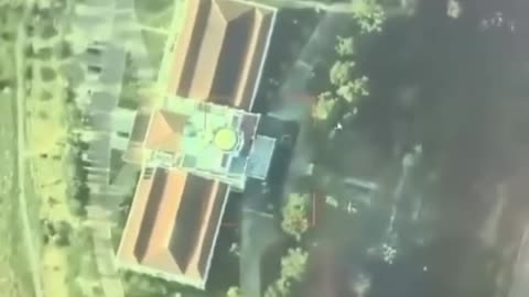 On Dec09-2025_The Morning Thai soldiers used a Kamikaze drone to attack a casino building