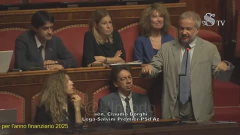 Claudio Borghi Aquilini Intervento su rendiconto generale amministrazione dello stato 24-07-2025