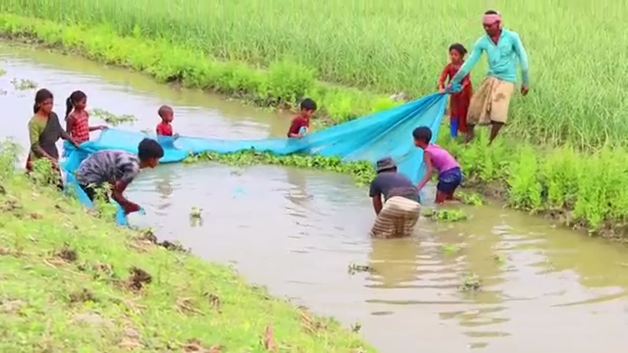 Village Net Fishing