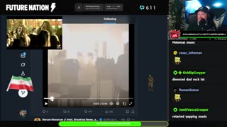 WW3 BEGINS! IRAN VS ISRAEL! BOMBS ARE DROPPING LIVE! NATIONWIDE PROTESTS DAY 8! TGIF YAP