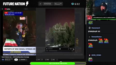 WW3 BEGINS! IRAN VS ISRAEL! BOMBS ARE DROPPING LIVE! NATIONWIDE PROTESTS DAY 8! TGIF YAP