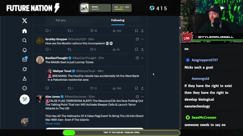 WW3 BEGINS! IRAN VS ISRAEL! BOMBS ARE DROPPING LIVE! NATIONWIDE PROTESTS DAY 8! TGIF YAP