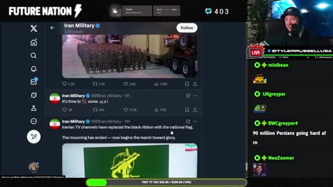 WW3 BEGINS! IRAN VS ISRAEL! BOMBS ARE DROPPING LIVE! NATIONWIDE PROTESTS DAY 8! TGIF YAP