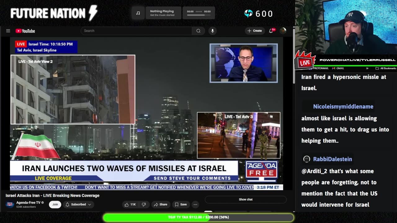 WW3 BEGINS! IRAN VS ISRAEL! BOMBS ARE DROPPING LIVE! NATIONWIDE ...