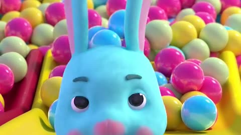 Rabbit Went Over The Mountain _ Nursery Rhymes & Kids Songs