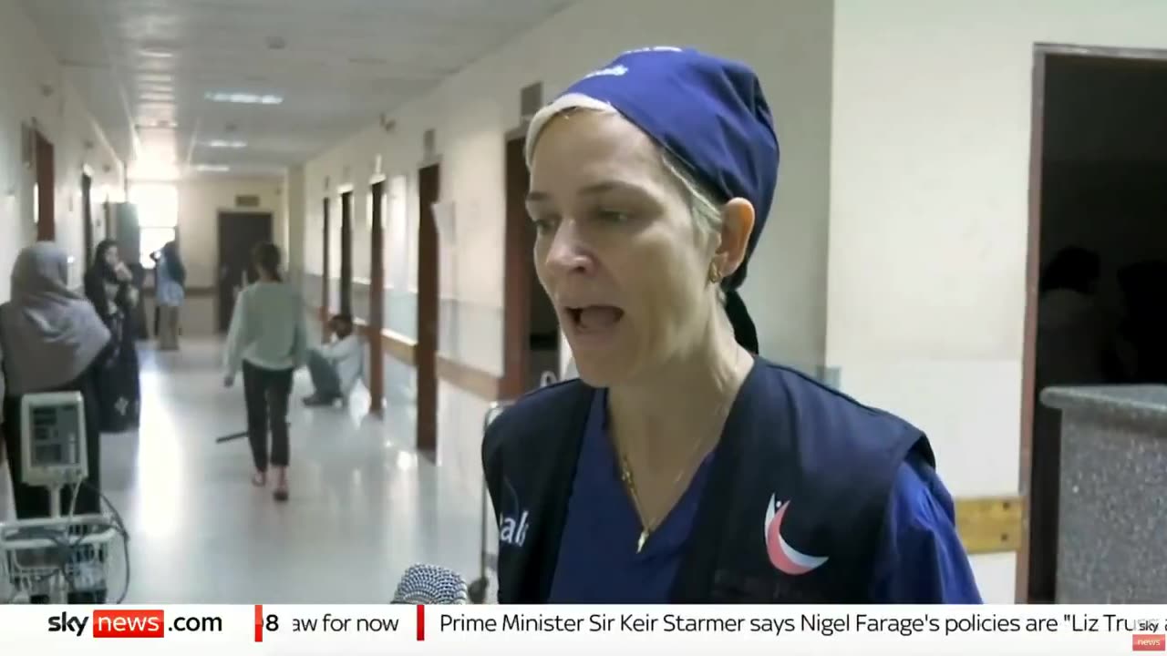 British surgeon Victoria Rose speaking from Gaza: "Its utter carnage"