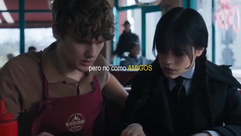 Si no terminan juntos juro q voy a demandar a Netflix. #merlina #wednesday #tylergalpin #fyp #noflop