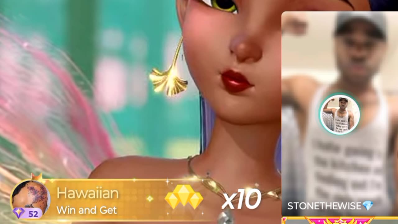 Lady b whole room tear Trina up