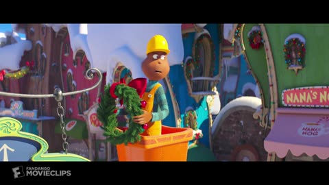 058. The Grinch (2018) - Whipped Cream & Sausages Scene (610) Movieclips