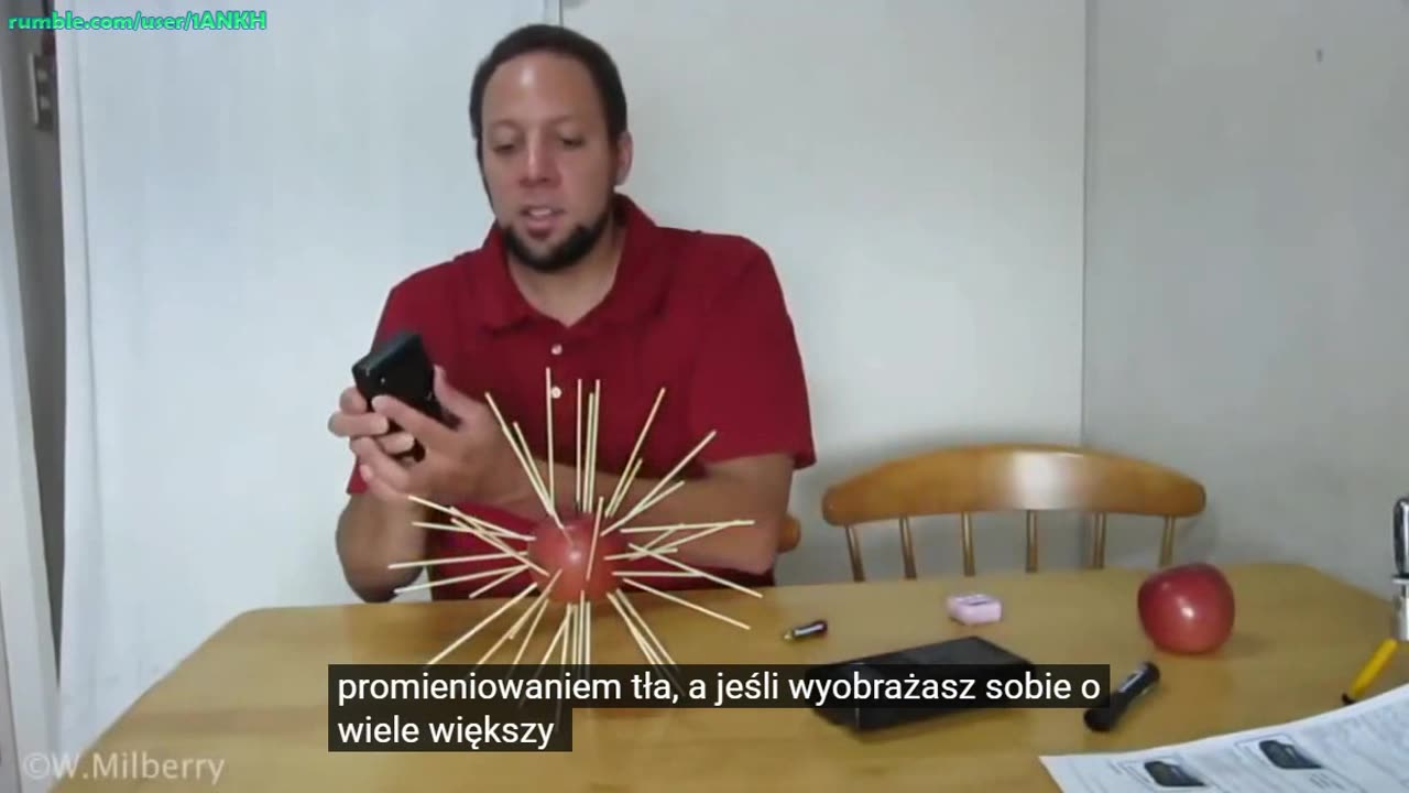 Testing food with a Geiger counter overview. Testowanie skażenia jedzenia!