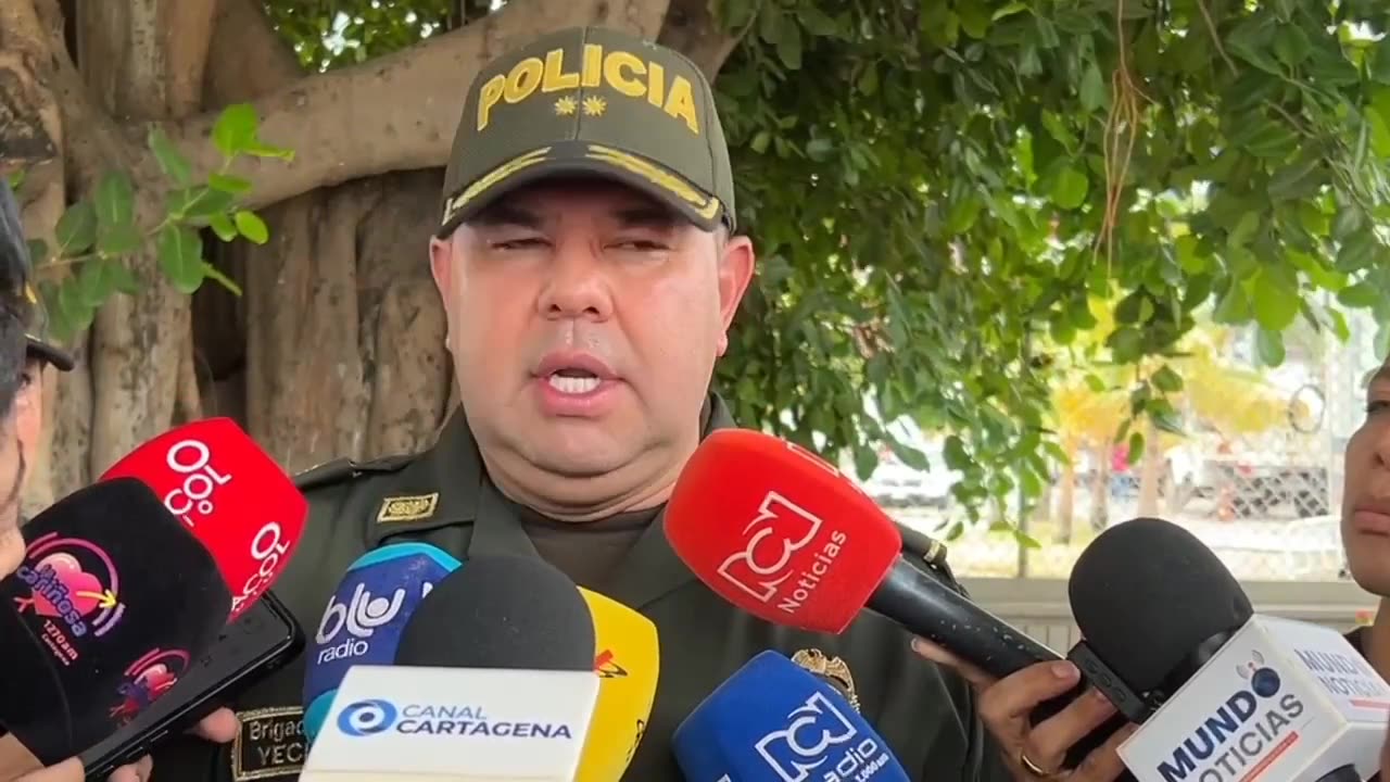 DECLARACIONES COMANDANTE POLICÍA CTG