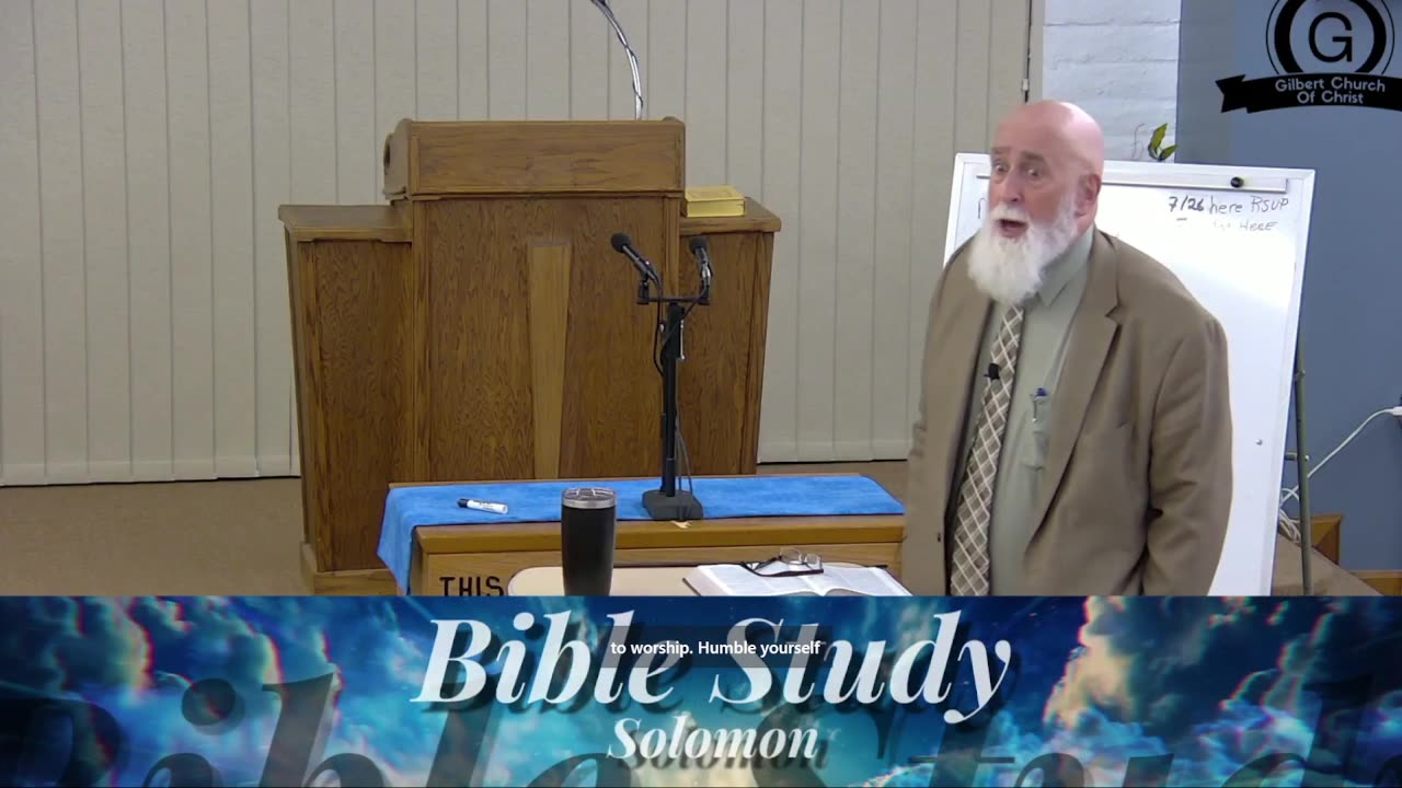 Sunday morning bible study