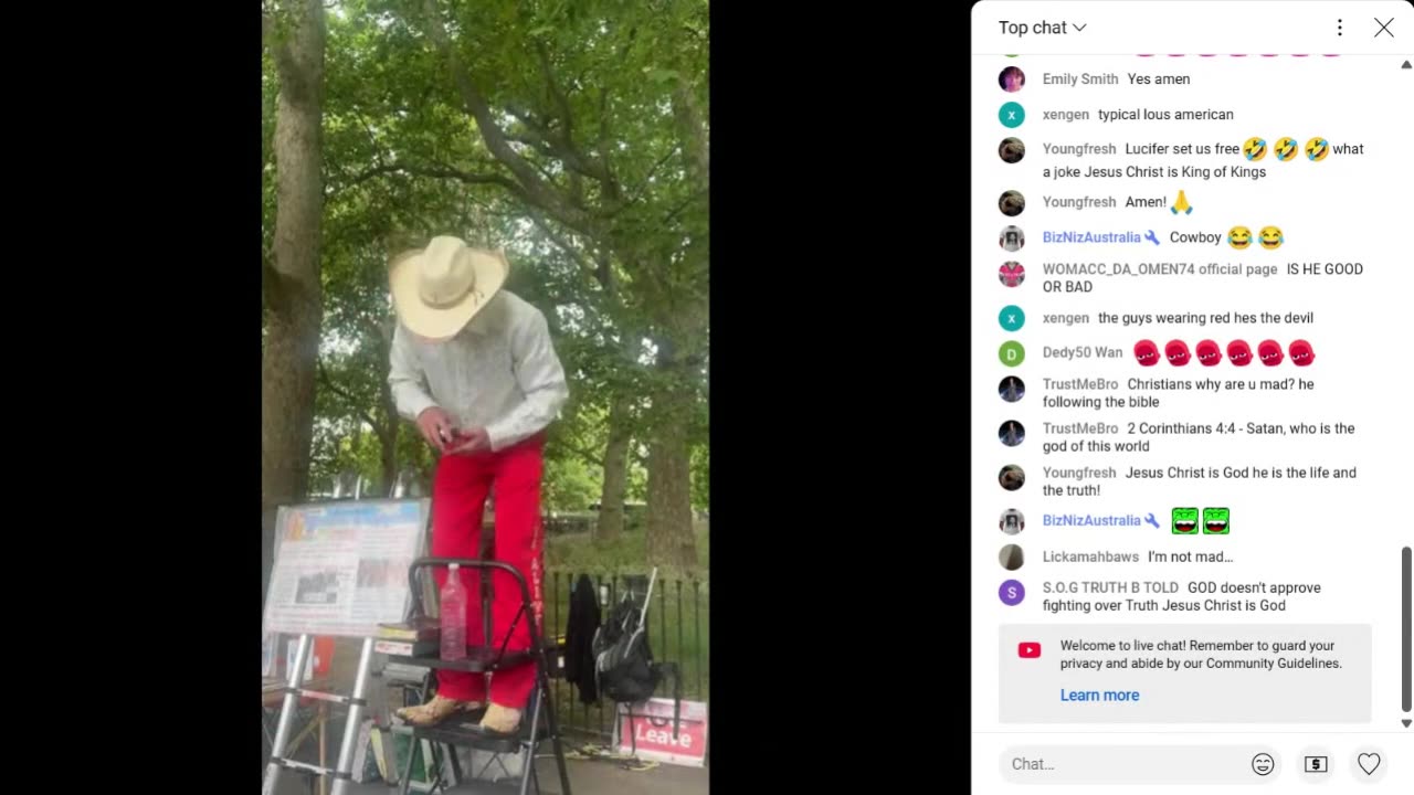 Come and walk with us around London Speakers Corner!🤪