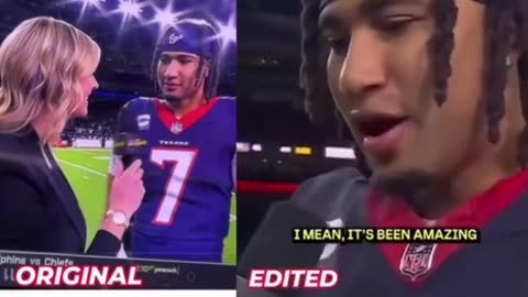 NBC edit out CJ Stroud’s praise for Jesus Christ - we are fighting against dark forces