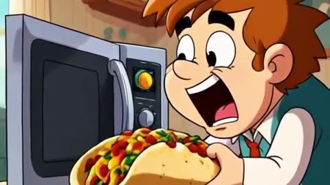 Microwave Time Traveler #foryou #cuteanimal #shorts #finn #cartoon #finncartoon