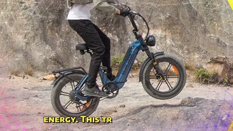 BURCHDA AZ20 Electric Bicycle 48V 20Ah Battery 20 "Fat Tire 7 Speed Electric Bicycle