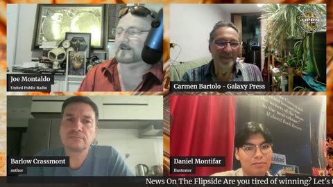 Authors Quill John Goodwin gives a tour of dragon con part 2 Armand Diab Barlow and Daniel Montifar