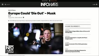 INFOWARS LIVE - 9/1/25: The American Journal with Harrison Smith / The Alex Jones Show / The War Room With Owen Shroyer