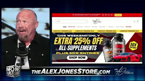 INFOWARS LIVE - 9/1/25: The American Journal with Harrison Smith / The Alex Jones Show / The War Room With Owen Shroyer