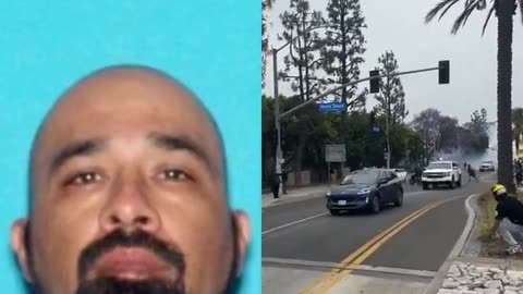 Los Angeles rock thrower suspect has been identified as 40-year-old Elpidio Reyna.