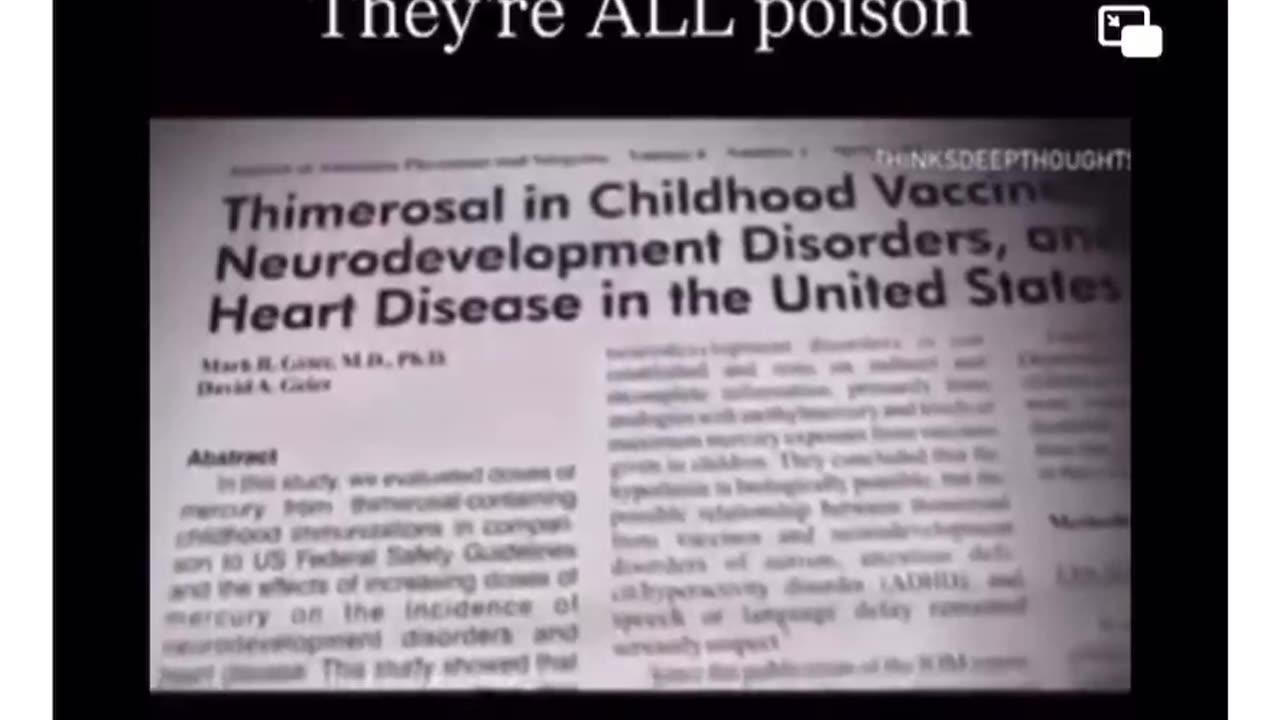 TRUMP REDPILL TRUTH BOMB ON VACCINES: THEY ARE ALL POISON, EVERY. SINGLE. ONE.