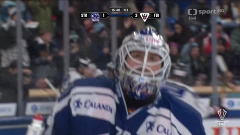 Fribourg-Gottéron vs Straubing - finále Spengler Cup 2024