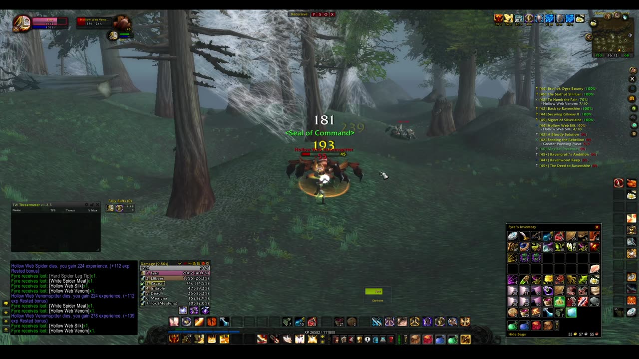 Turtle wow - The new server Ambershire - Paladin POV - Gilneas custom map - part 3