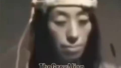 Une Chaman filmé en voyage Astral , son Âme visible …😮