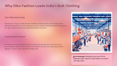 Looking for best bulk clothing suppliers? Why Dike Fashion is the smart choice in India