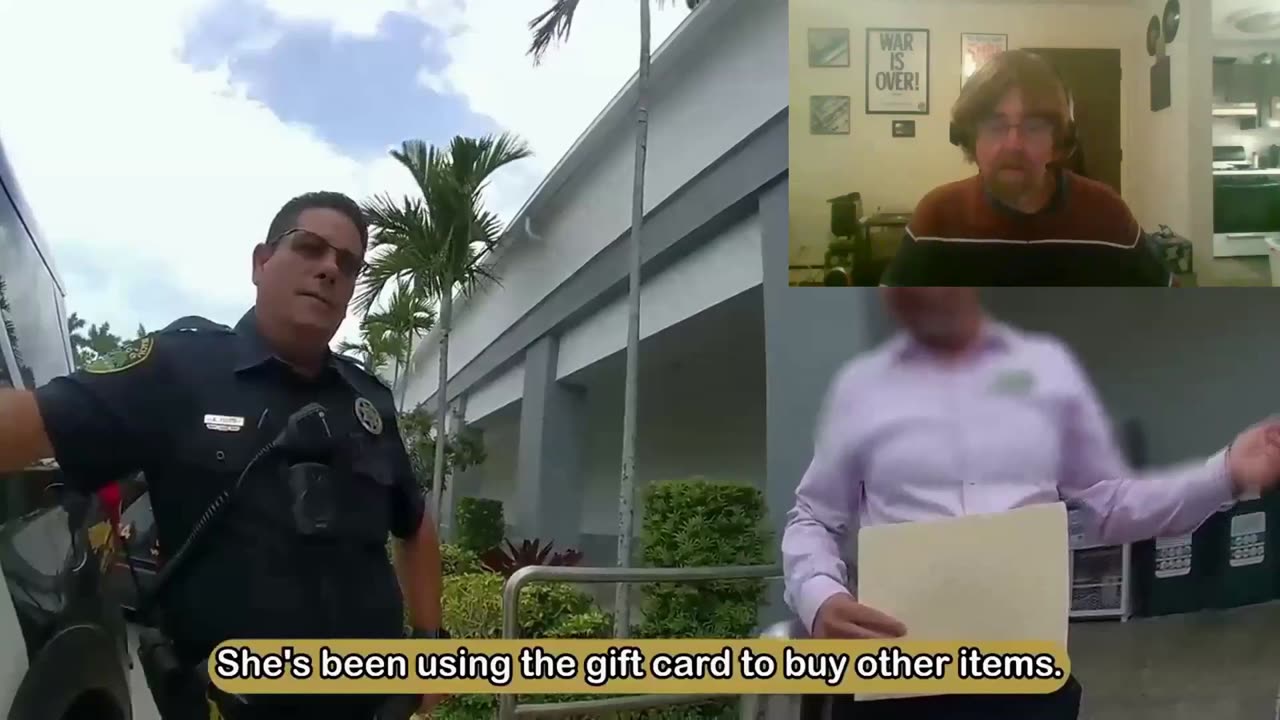 PUBLIX EMPLOYEE GETS BUSTED ON THE JOB