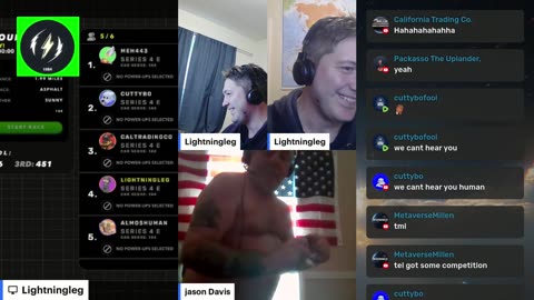 New Player Chat/North Trenton Stream team Racing/Stream Prep