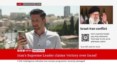 Iran's supreme leader says country delivered "hard slap" to US | BBC News