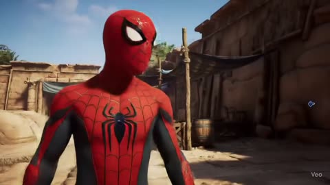 Spiderman's Egypt adventure