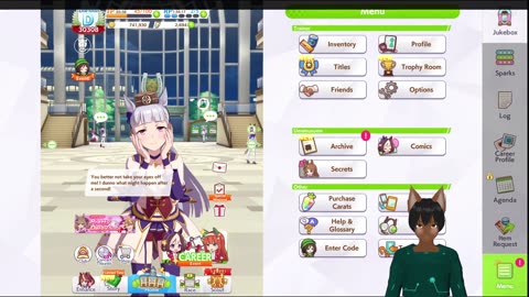 [18+] Creator Push! | !socials | Horse Girl Racing Sim! #LiveAFFest