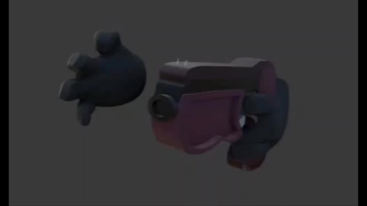 Blazer 28 firearm in work