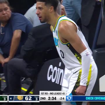 NBA - Haliburton flushes it... followed by Turner with two hands!