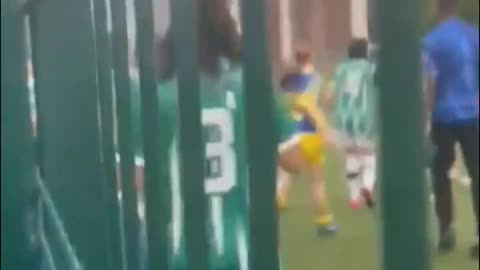 Dublin : NGOs organized a soccer match "for inclusion" last night.