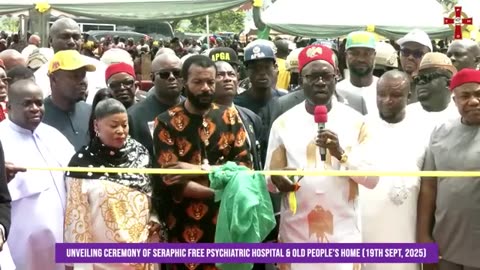 UNVEILING CEREMONY OF SERAPHIC FREE PSYCHIATRIC HOSPITAL & OLD PEOPLE’S HOME [19th SEPT. 2025]