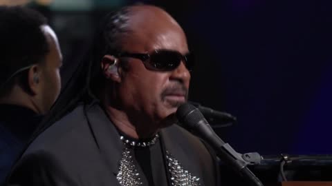 The Way You Make Me Feel (Michael Jackson cover) with John Legend - Stevie Wonder (live)
