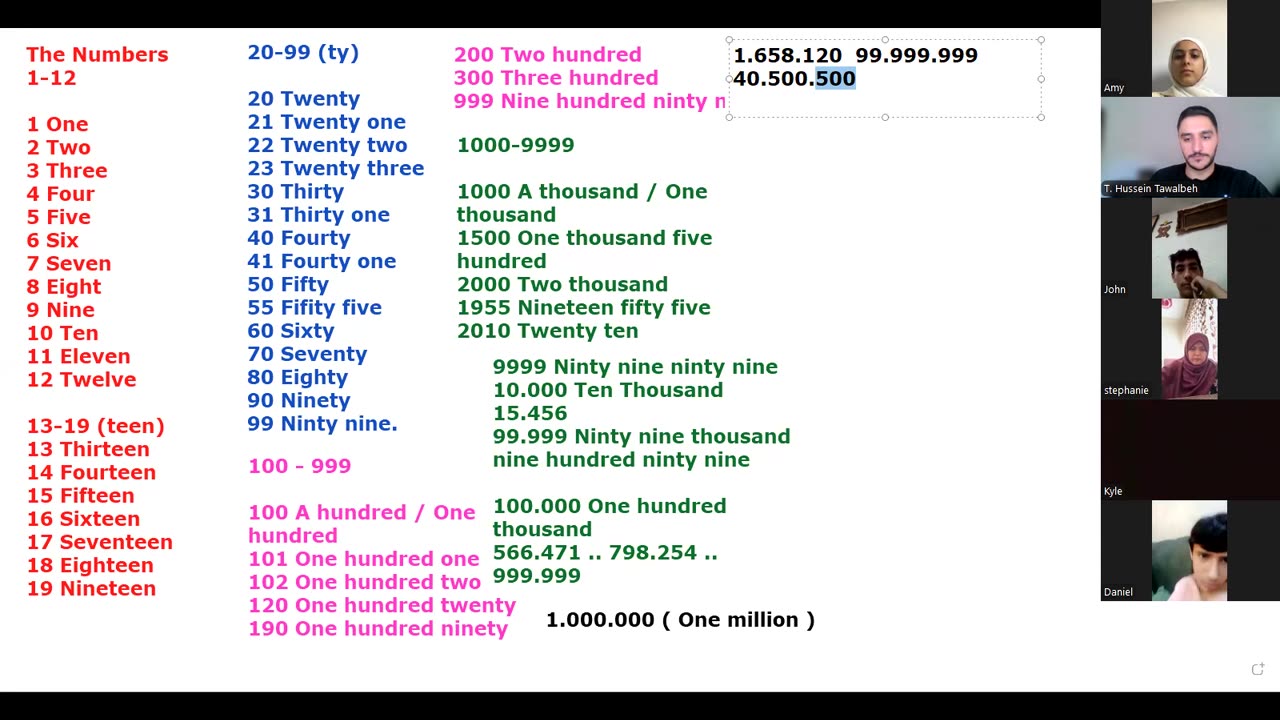 ‏Fluency Builders-A1 (10) Numbers