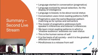 ActInf GuestStream 082.6 ~ Robert Worden "A Unified Theory of Language"