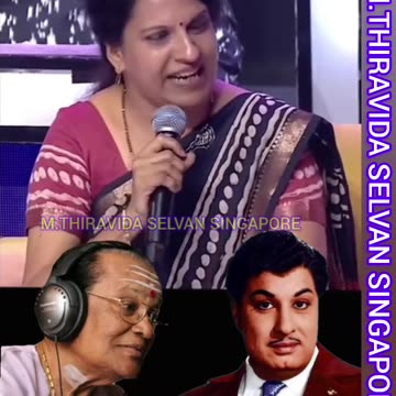டி எம் எஸ் அய்யா போல் பாடுவதற்கு யாரும் இருக்கிறார்களா? யாராச்சும் நான் தான் டி எம் எஸ் பாடகர்