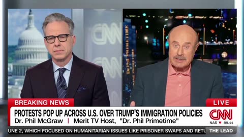 Dr. Phil: "Those protests need to be on Capitol Hill"